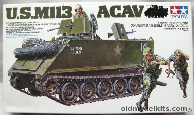 Tamiya 1/35 M113 ACAV, MM135 plastic model kit